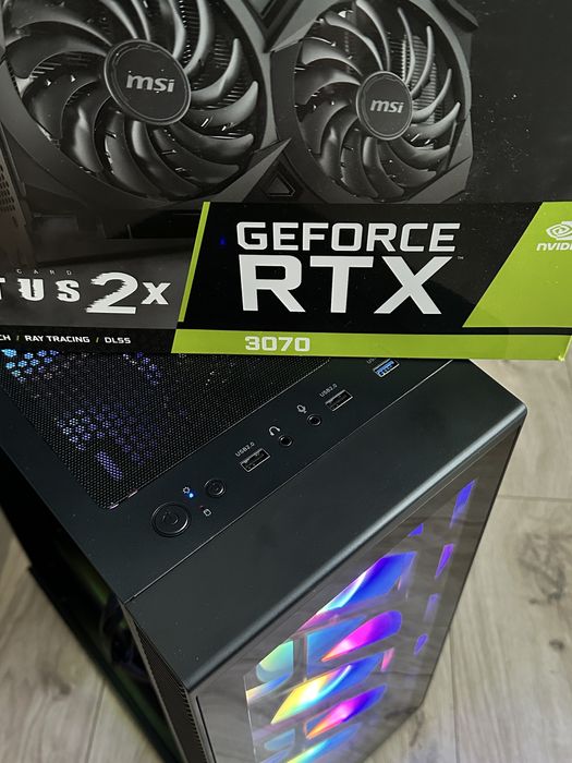 Komputer Gamingowy RTX 3070/I5 8400/16gb ram/480ssd