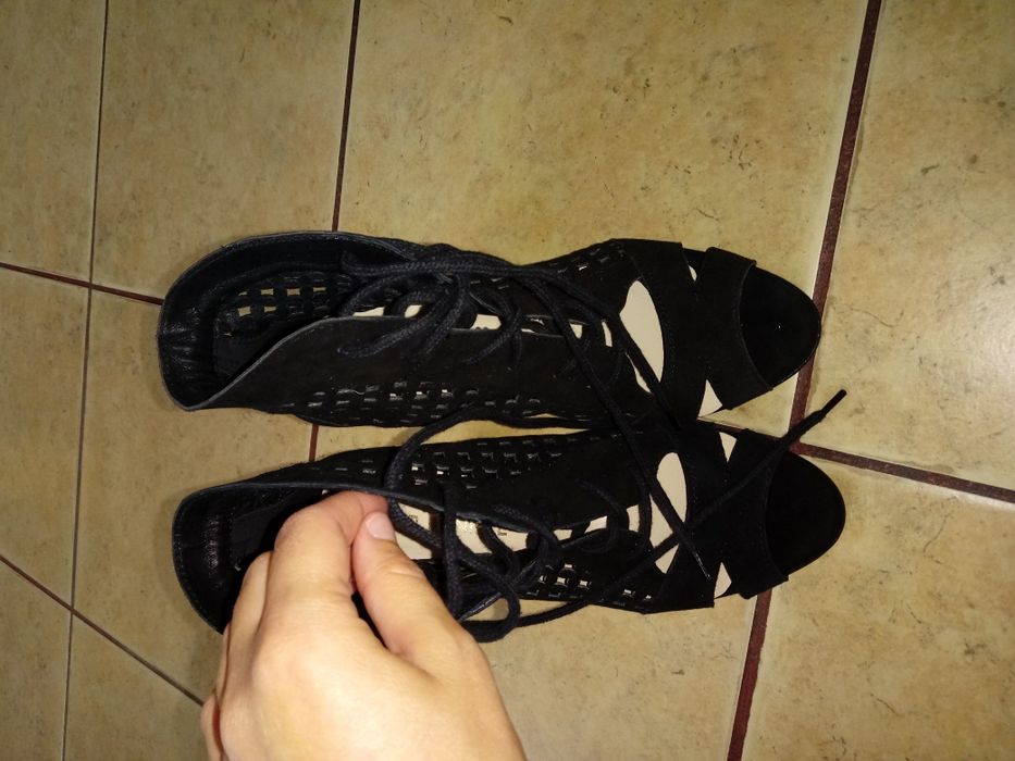 Buty skórzane botki Enrico Daniele