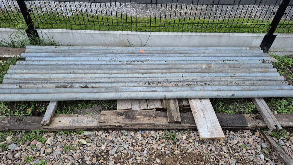 Rury, rurki, słupki stalowe ocynkowane fi60 i fi80