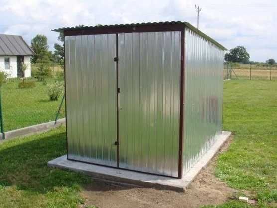 Garaż blaszany 2x3 Blaszak Magazynek Schowek Garaże blaszane Producent