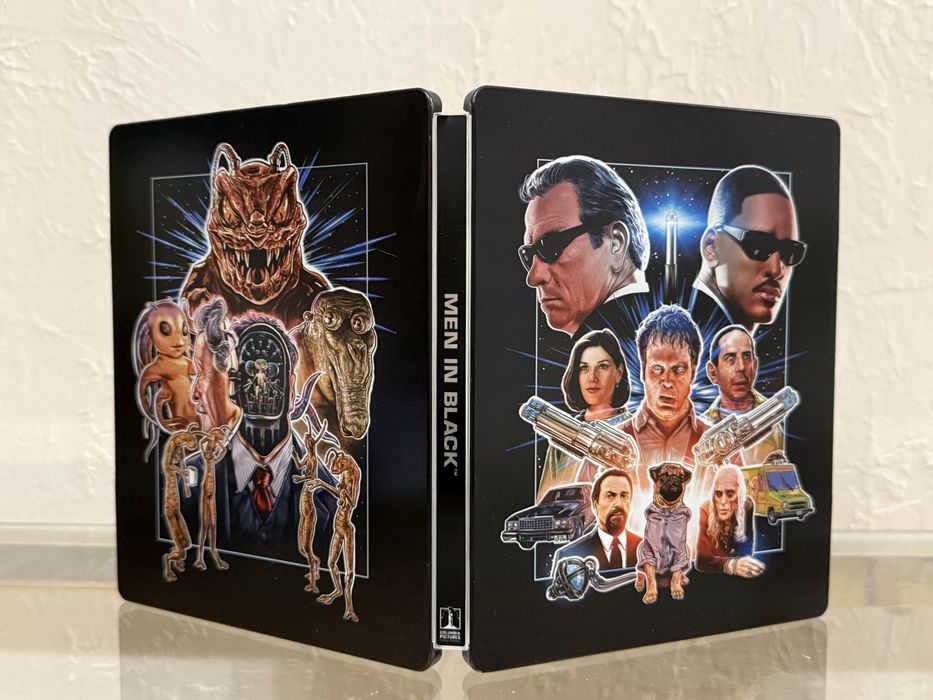 Men In Black steelbook 4K Ultra HD та Blu-Ray Люди в чорному