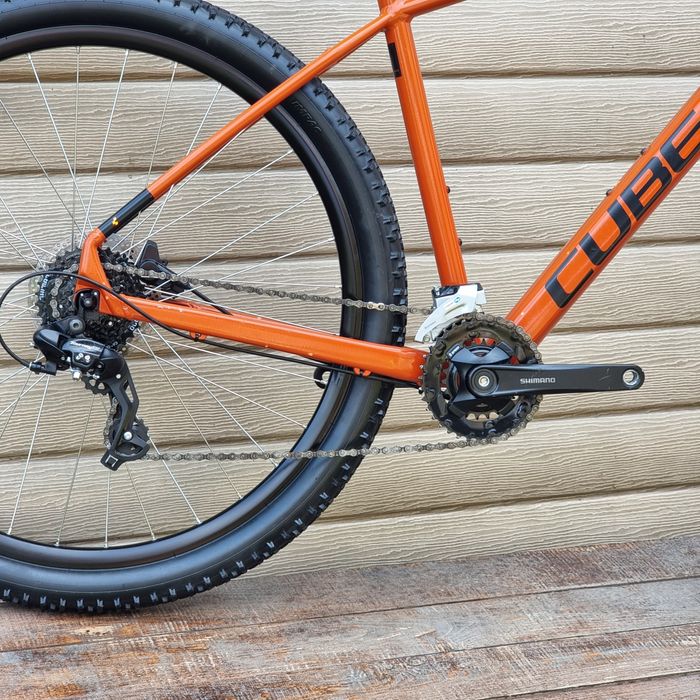 ‼️29 27.5 CUBE AIM Shimano. Disc Гідра. Вилка 100mm Світло LED 100мм.‼