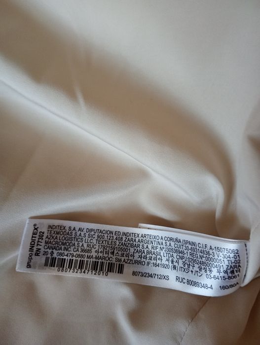 Пуховик женский Zara