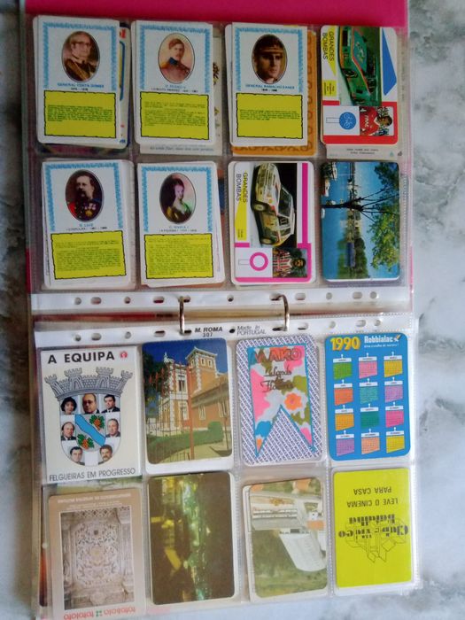 Dossier de 260 calendários de 1980 a 2020