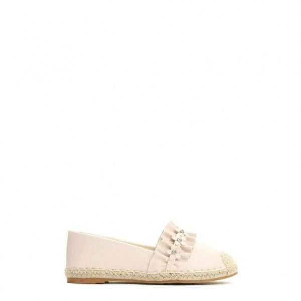 Beżowe Damskie Espadryle Queen 39