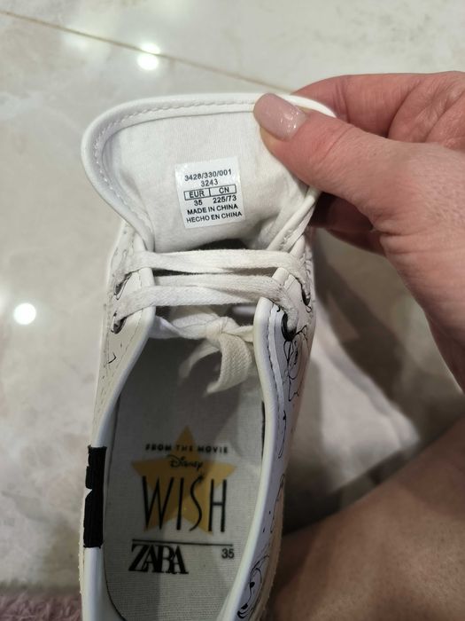 Кеди Zara  35 розмір