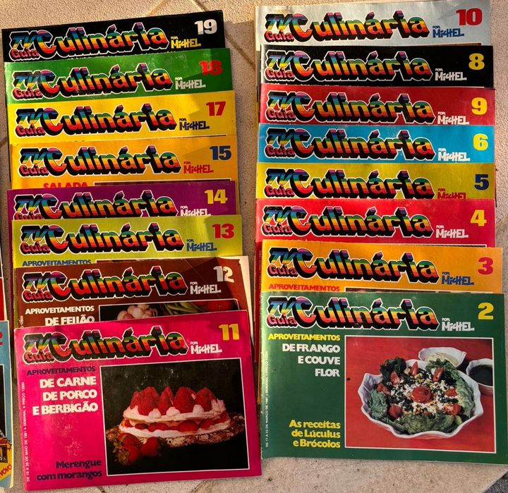 Coleção teleculinária - TV guia - ano 1981