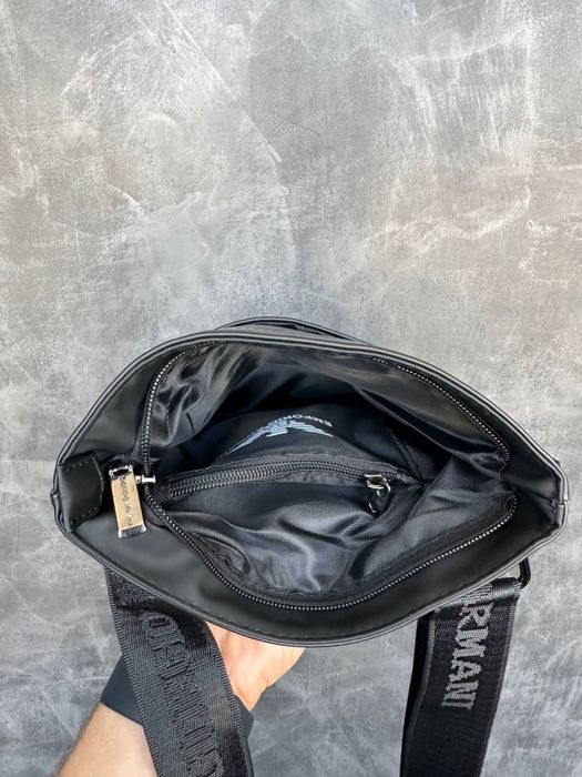 Чоловіча сумка на через плече армані планшетка мужская сумка купить