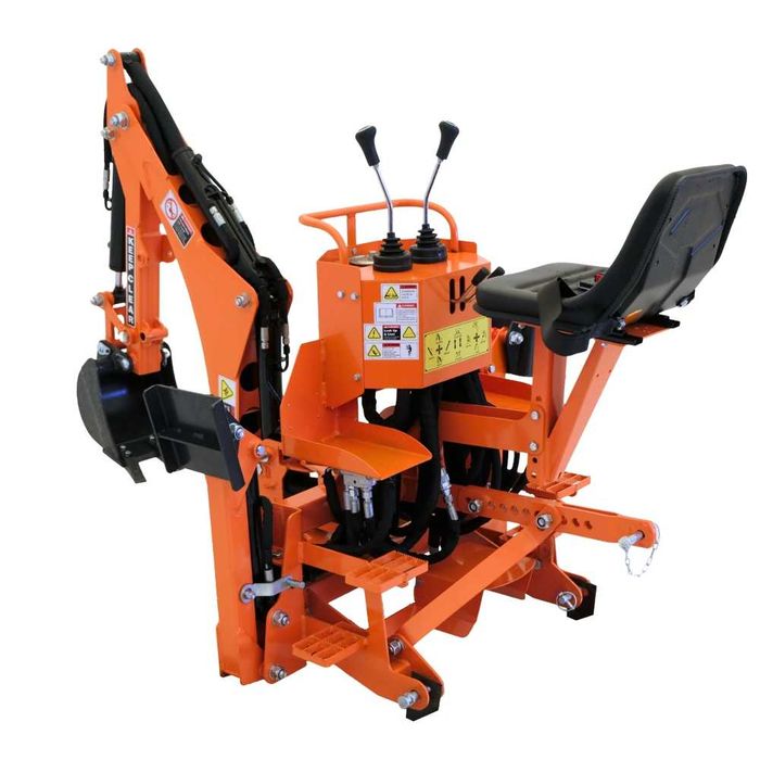 Ramię kopiące do ciągnika Koparka BHM 95 Geograss Mikrus Troll z pompą