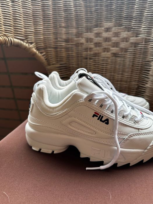 Sapatilhas fila branca