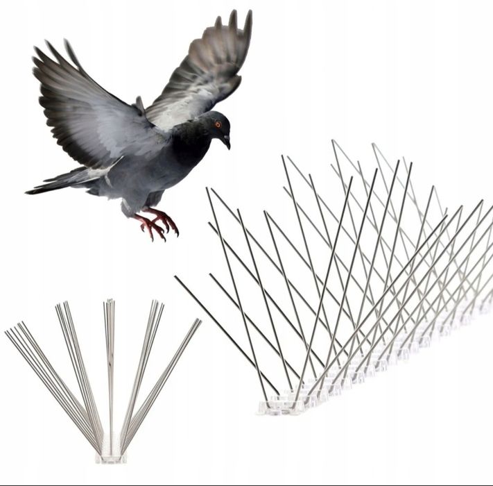 Metalowe kolce składane 3m moduł 25 cm