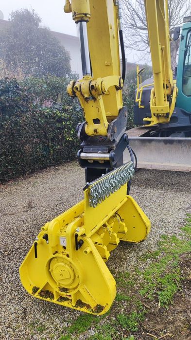 Mulczer leśny hydrauliczny do koparki, koparko ładowarki, ładowarki