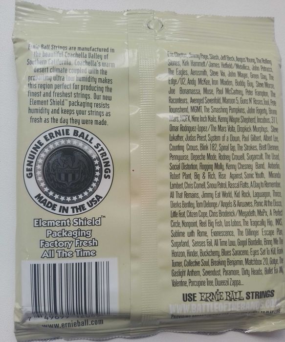 Струны Ernie Ball 2069 nylon classic ball-end