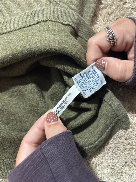 Ralph Lauren Polo 1/4 Zip - Verde - XXL