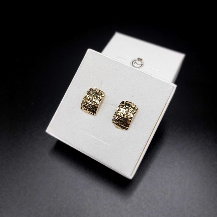 Złote kolczyki 585 GOLD MONEY