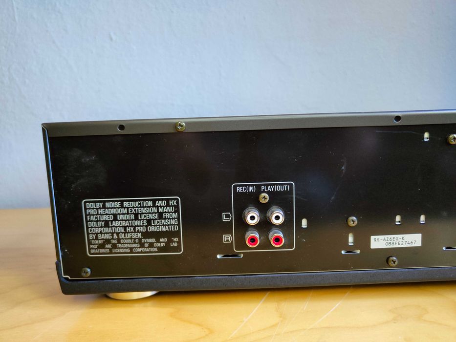 Magnetofon deck Technics RS-AZ6 3 head głowica amorficzna