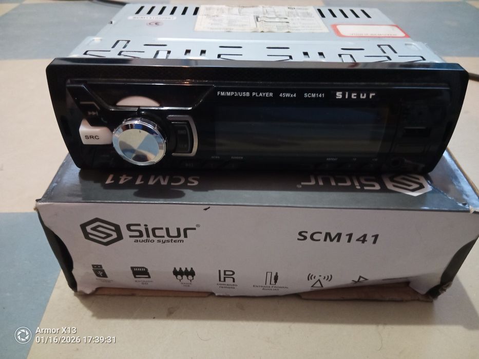 Autoradio Sicur 45x4