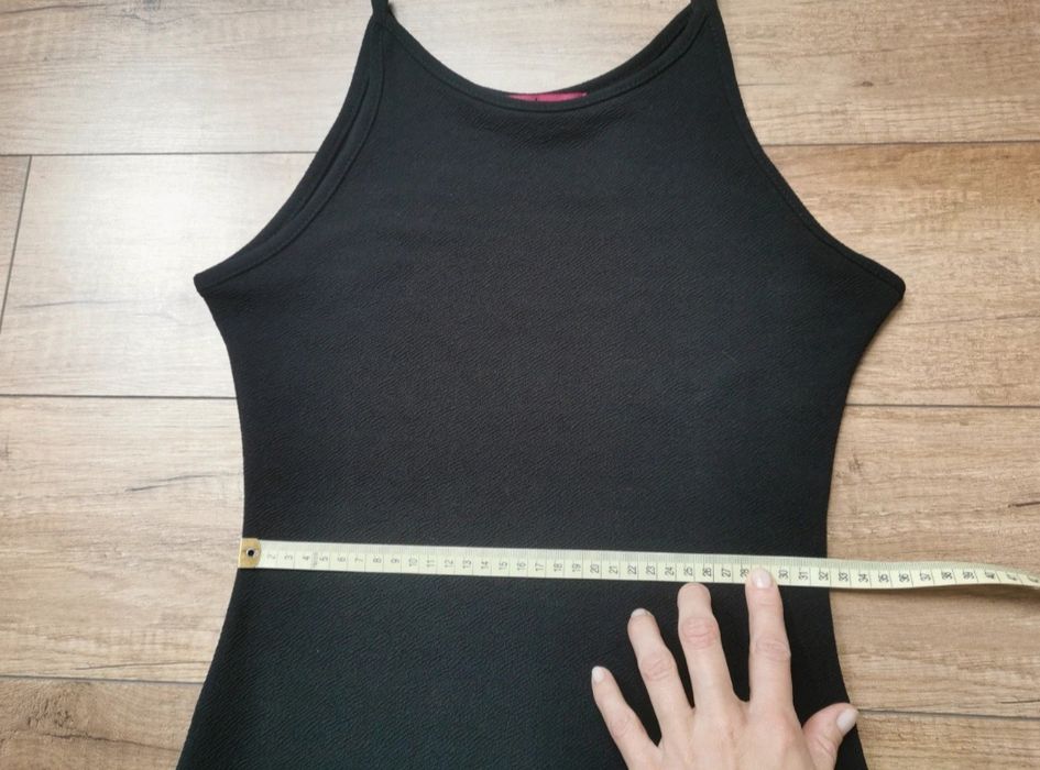 Sukienka mała czarna boohoo 34 XS mini