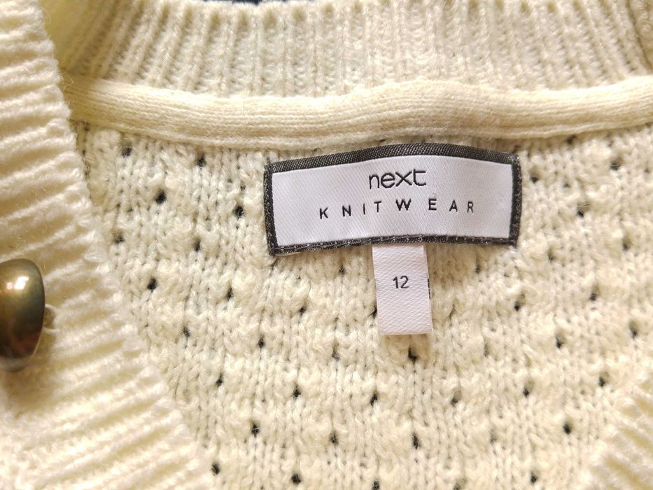 Sweter damski ecrue Next