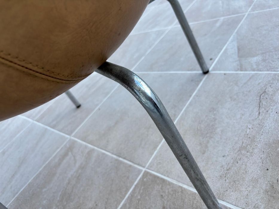 cadeira vintage castanha FOC