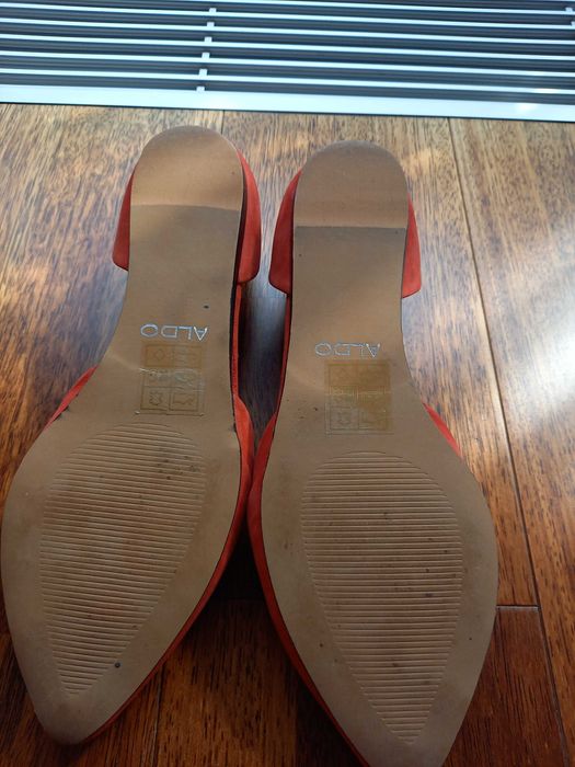 Aldo - Płaskie buty zamszowe