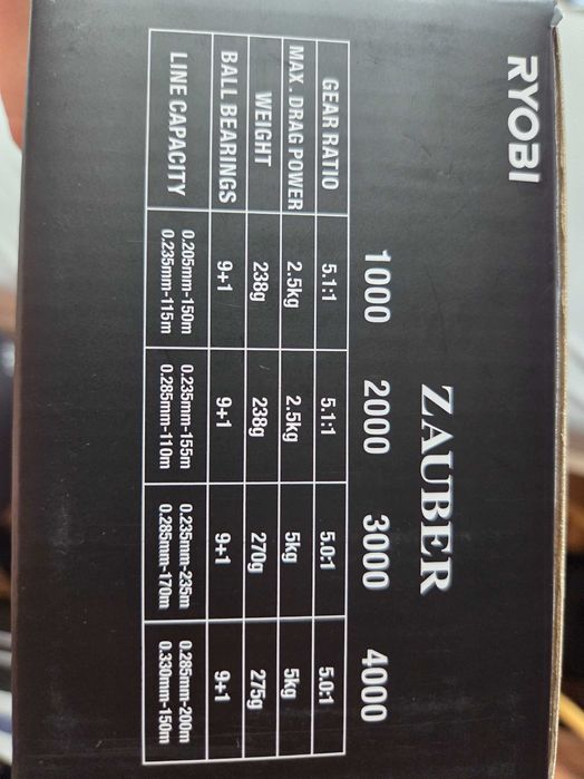 Kołowrotek Rayobi zauber 3000 FD RED