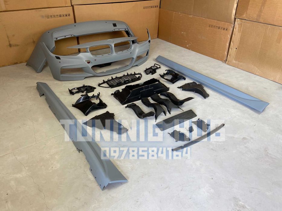 обвес bmw бмв f30 f31 m-paket  бампер передний задний пороги м пакет