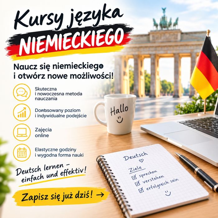Korepetycje i kursy języka niemieckiego