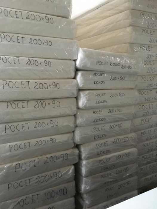 Materac POCKET 7 stref 90 x 200 grubość 20 cm  NOWE materace  Producent grajapl