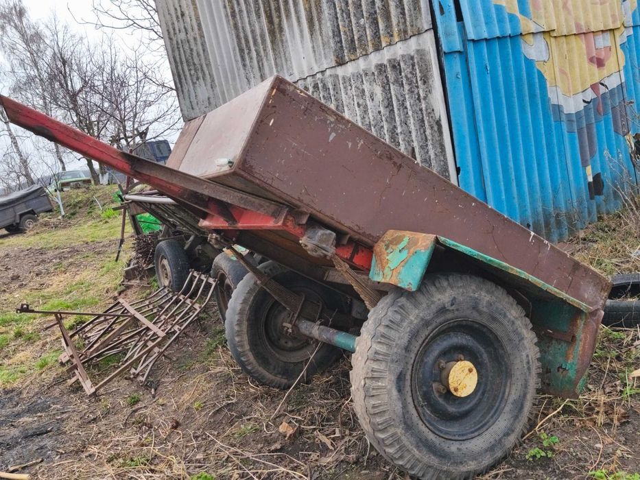 Продам б/у саморобний причіп