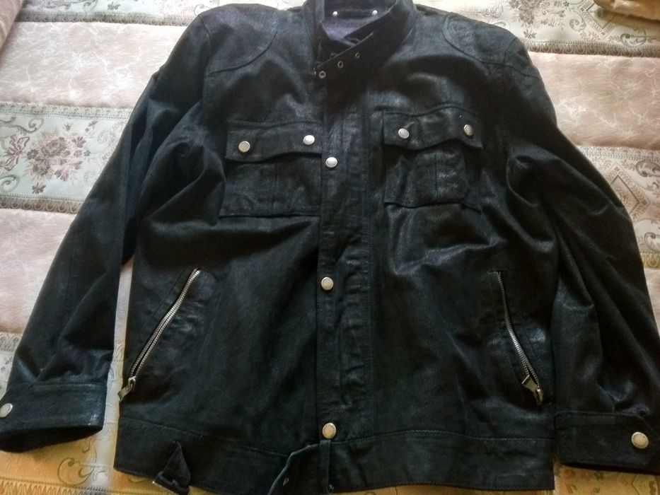 Blusão em couro, novo