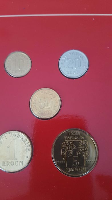 Moedas correntes da Estónia