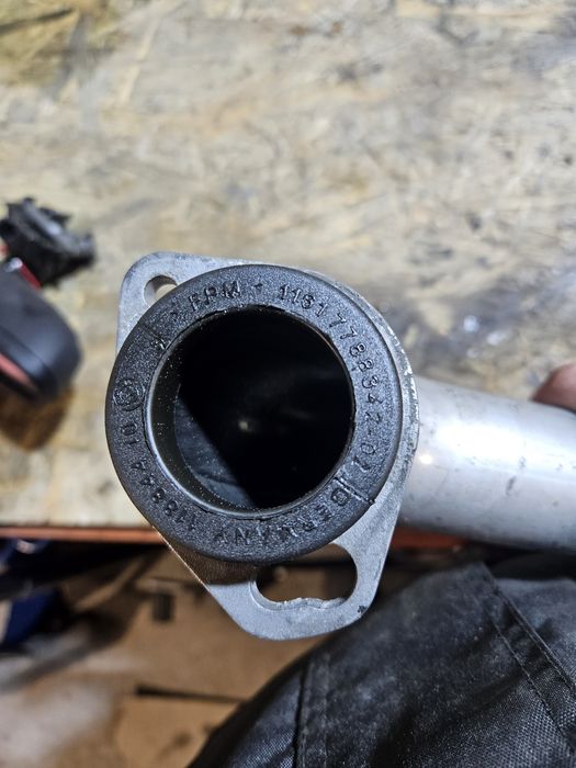 PRZEWÓD powietrza INTERCOOLERA BMW E60 E61 2.5 / 3.0 D M57 rura wąż