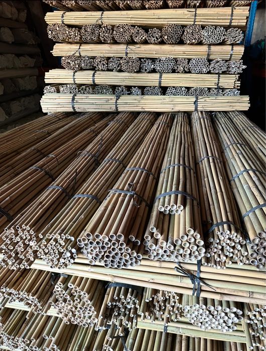 210cm 20/22mm Tyczki bambusowe, tyczki sadownicze, bambus