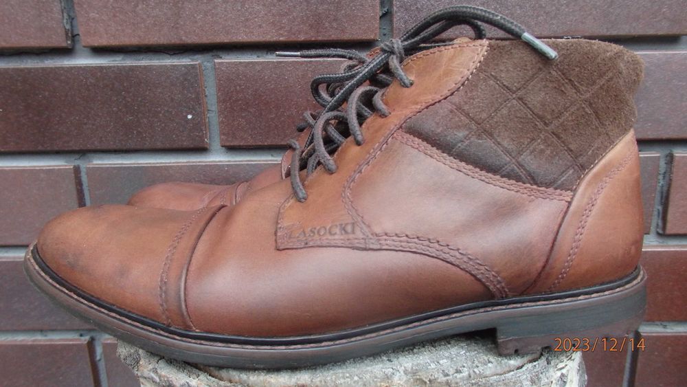 Buty męskie firmy Lasocki rozmiar 42.