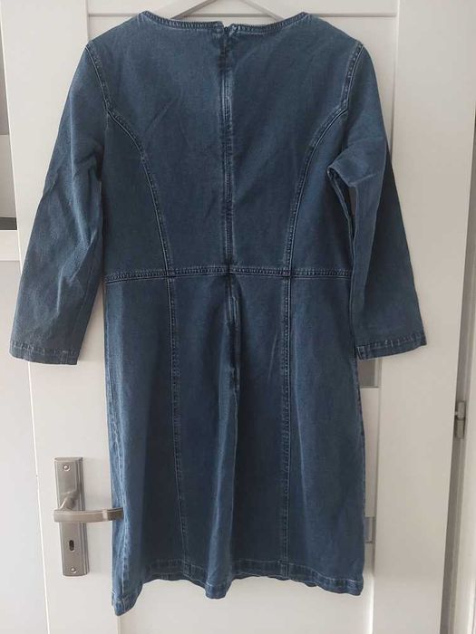 EDC by Esprit jeansowa sukienka L