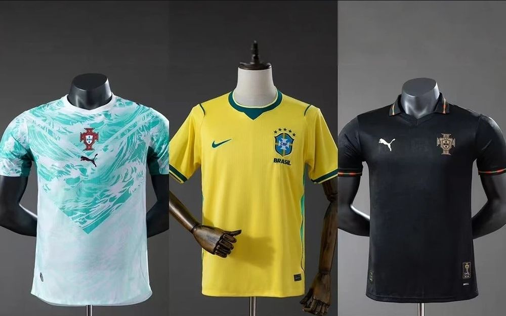 Vendo camisolas de clubes e selecoes