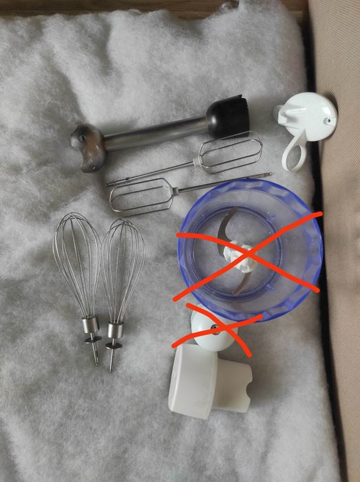 Запчастини і комплектуючі до міксера Philips 1366