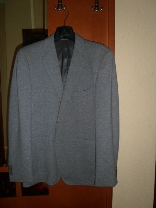 blaser para homem novo com etiqueta cor cinza