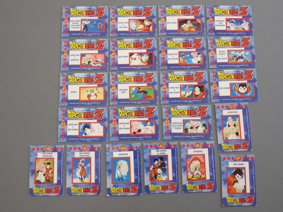Cartas Dragon Ball Z Serie 3
