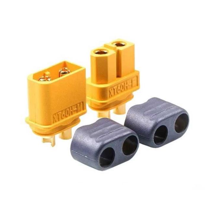 Силовий кабель Amass XT60 15см 12AWG 60А