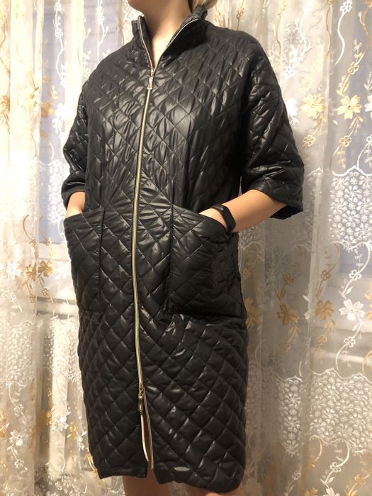 Подовжене пальто рукав 3/4