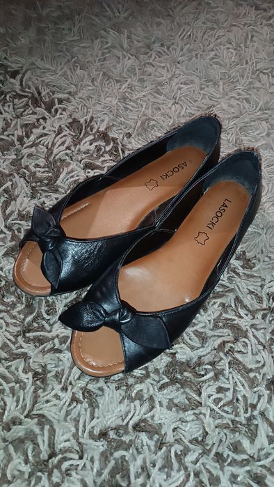 Buty czarne balerinyr
