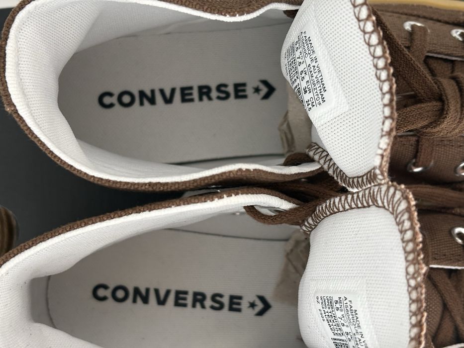Nowe trampki Converse Chuck Taylor All Star (rozm. 38 / 24.5 cm) – brązowe / gumowa podeszwa