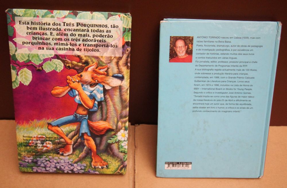 conjunto livros historias/fabulas infantis