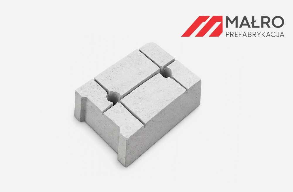 Bloczki betonowe fundamentowe Małrus bloczek betonowy fundamentowy