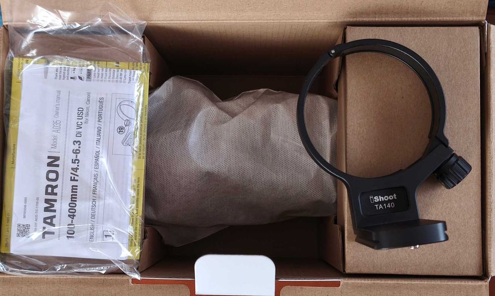 Objetiva TAMRON 100-400 MM 1:4.5-6.3 DI VC USD (p/ N)ikon