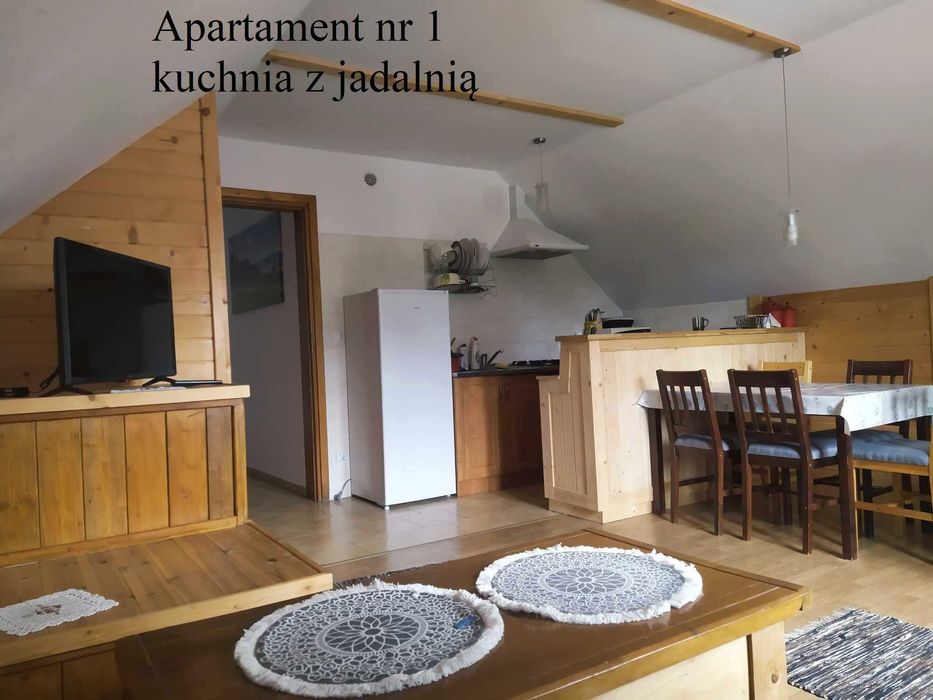 Noclegi w górach Kluszkowce Apartament Pienin Jezioro,
