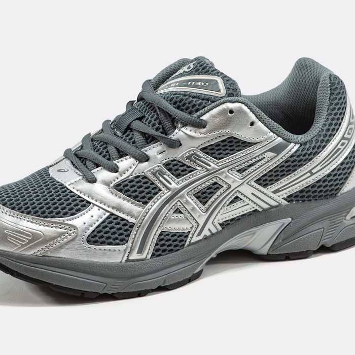 Кросівки Кроссовки Asics Gel-1130 Grey Silver Серый Серебрянный Сірий Срібний Кросовки демісезон
