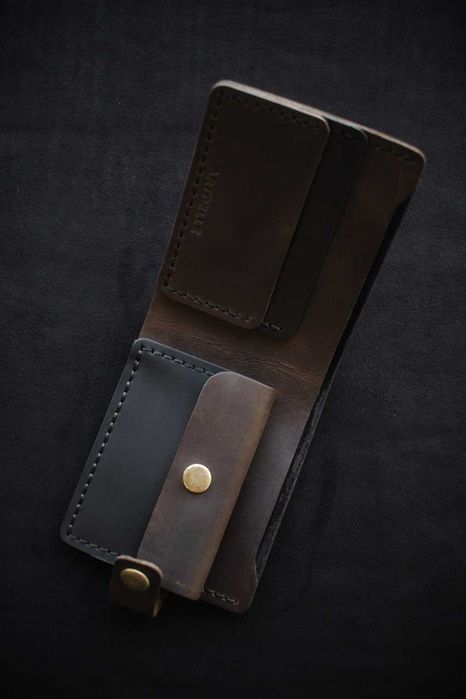 Чоловічий гаманець, жночий шкіряний гаманець, портмоне, кошелек
